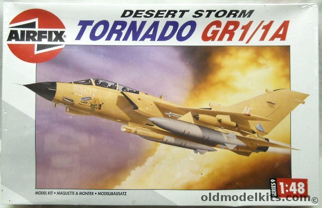 Airfix 1/48 Panavia Tornado GR1/1A Desert Storm - GR1 'Armoured Charmer' / 'MIG Eater' / 'Anola Kay' / GR1A 'Sally T', 09177 plastic model kit